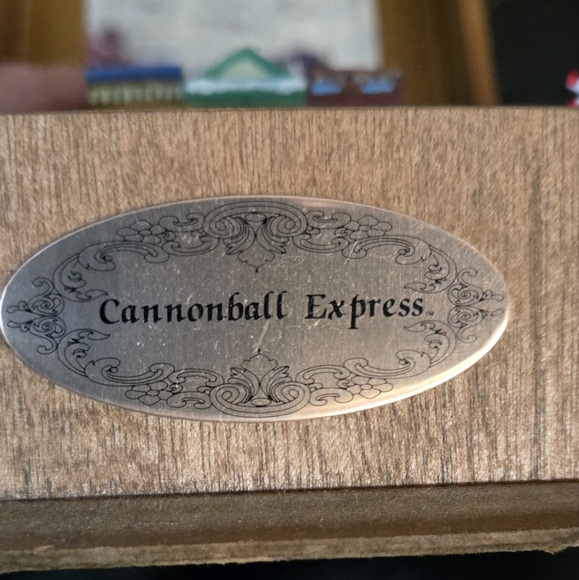Cannonball Express Mr. Christmas train music box Vintage - Picture 4 of 5
